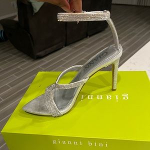 Gianni bini rhinestone heels